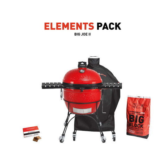 Kamado Joe Big Joe II Charcoal Grill With Element Pack